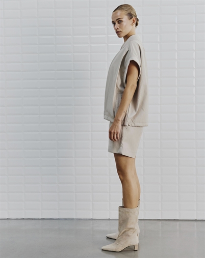 Withblack - WBLAnni Vegan Waistcoat - Silver Linning 